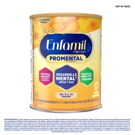 Formula Infantil Enfamil Premium Promental Etapa 1 X 800 Gr