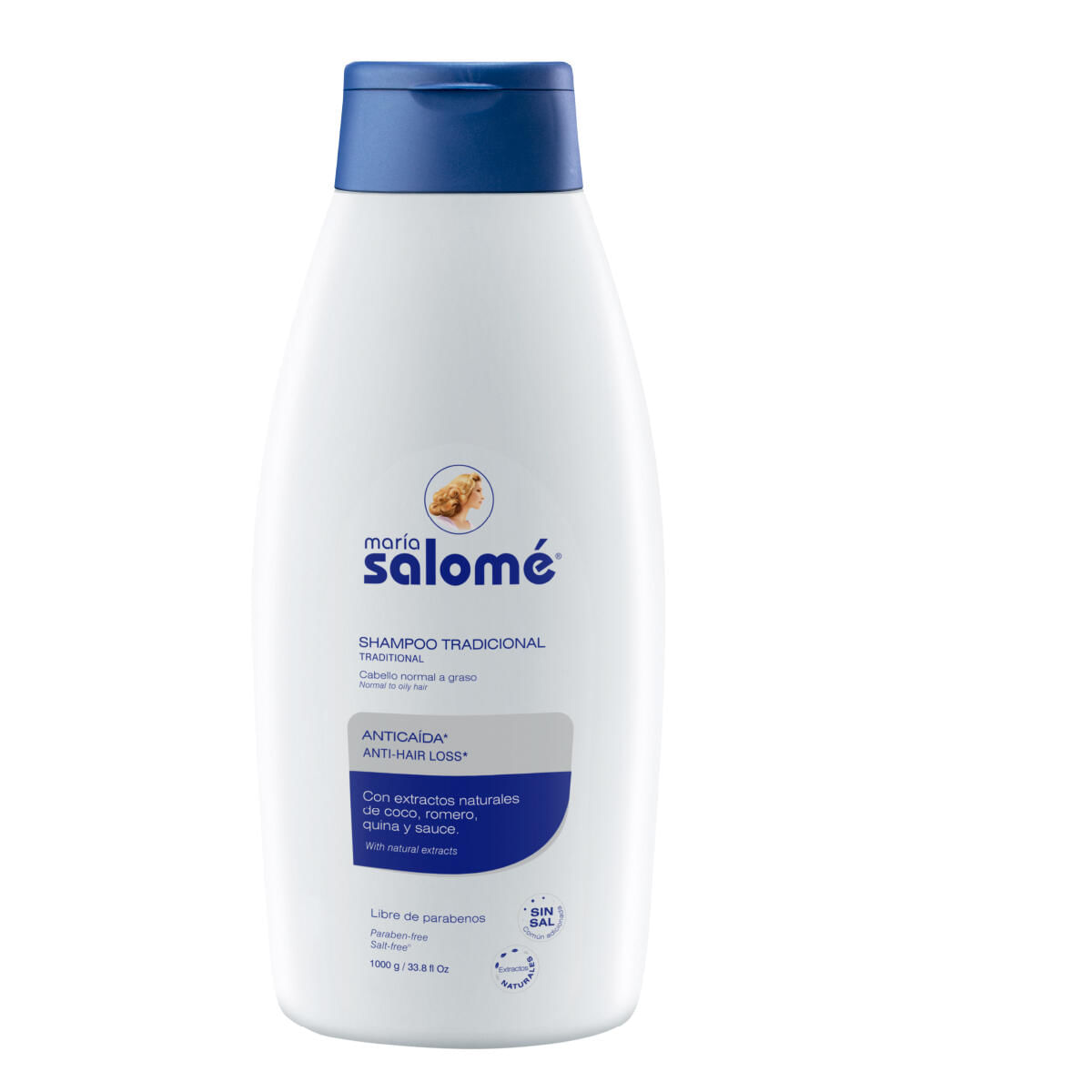 Shampoo Maria Salome Anticaida X 1000 Ml