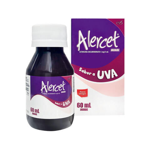 Alercet Cetirizina 5 Mg Jarabe X 60 Ml
