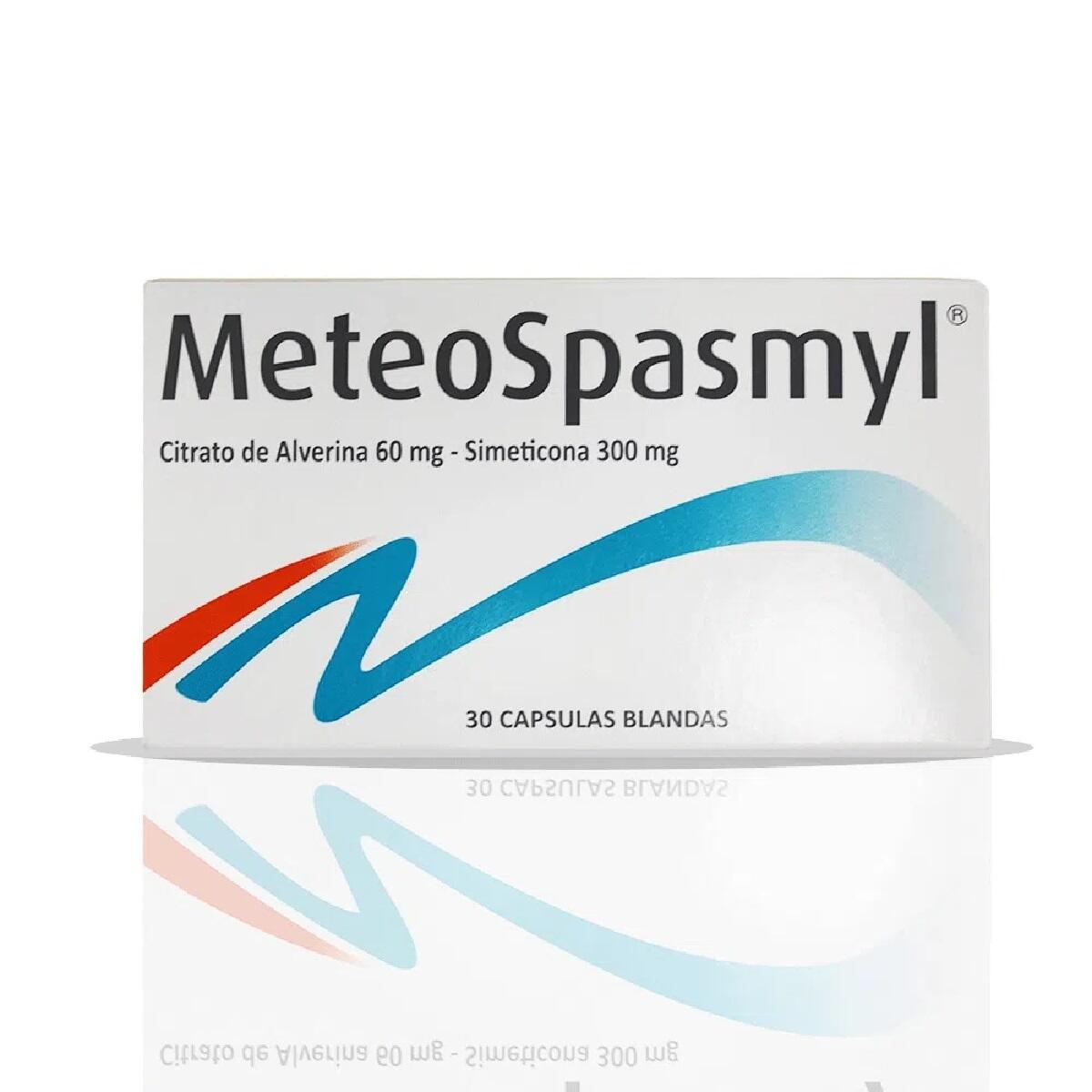 Meteospasmyl Simeticona/citrato De Alverina 300/60 Mg X 30 Cap