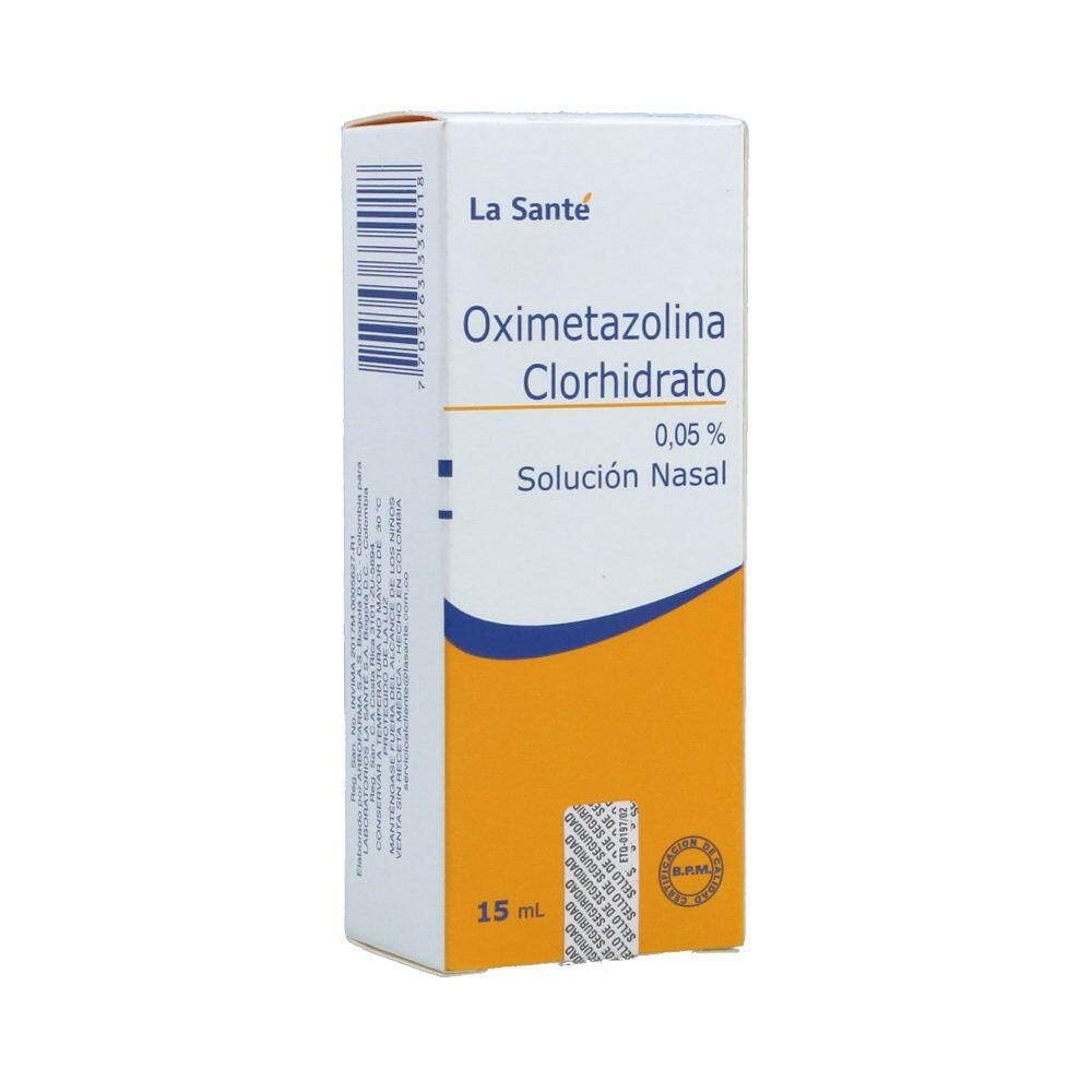 Oximetazolina 0.05% Solucion Nasal X 15 Ml