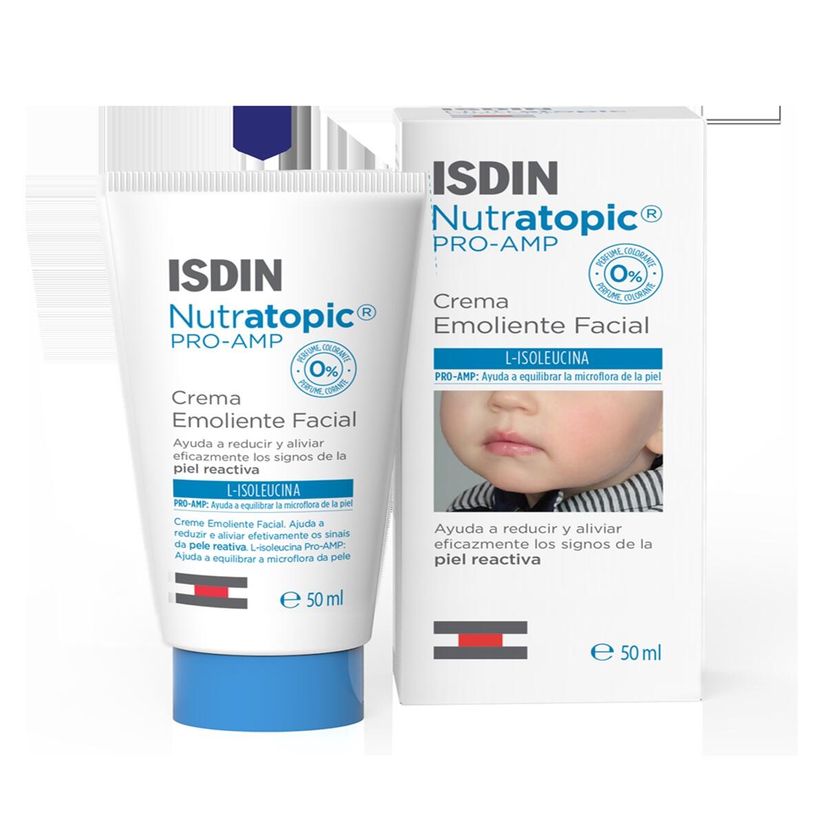 Crema Emoliente Facial Isdin Nutratopic X 50 Ml