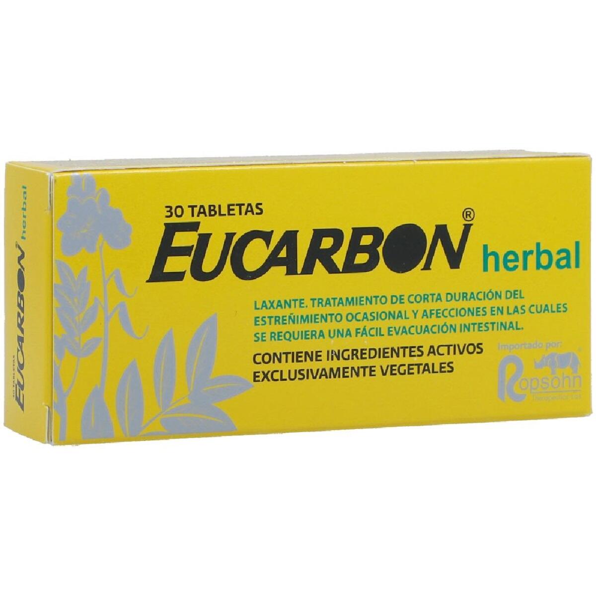 Eucarbon Herbal X 30 Tabl