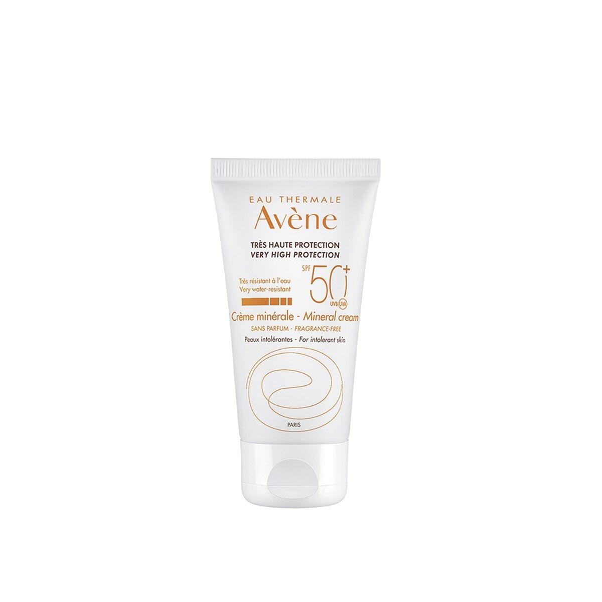 Avene Gama Blanca Crema Mineral Spf 50+ X 50 Mililitros