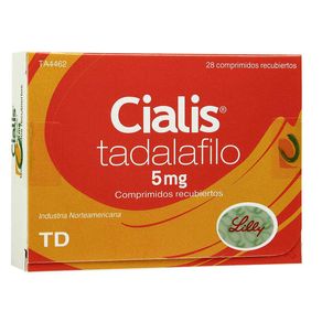 Cialis Tadalafilo 5 Mg X 28 Tabl