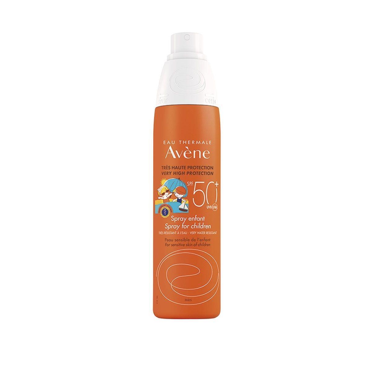 Protector Solar Avene Ninos Spf 50+ Spray X 200 Ml