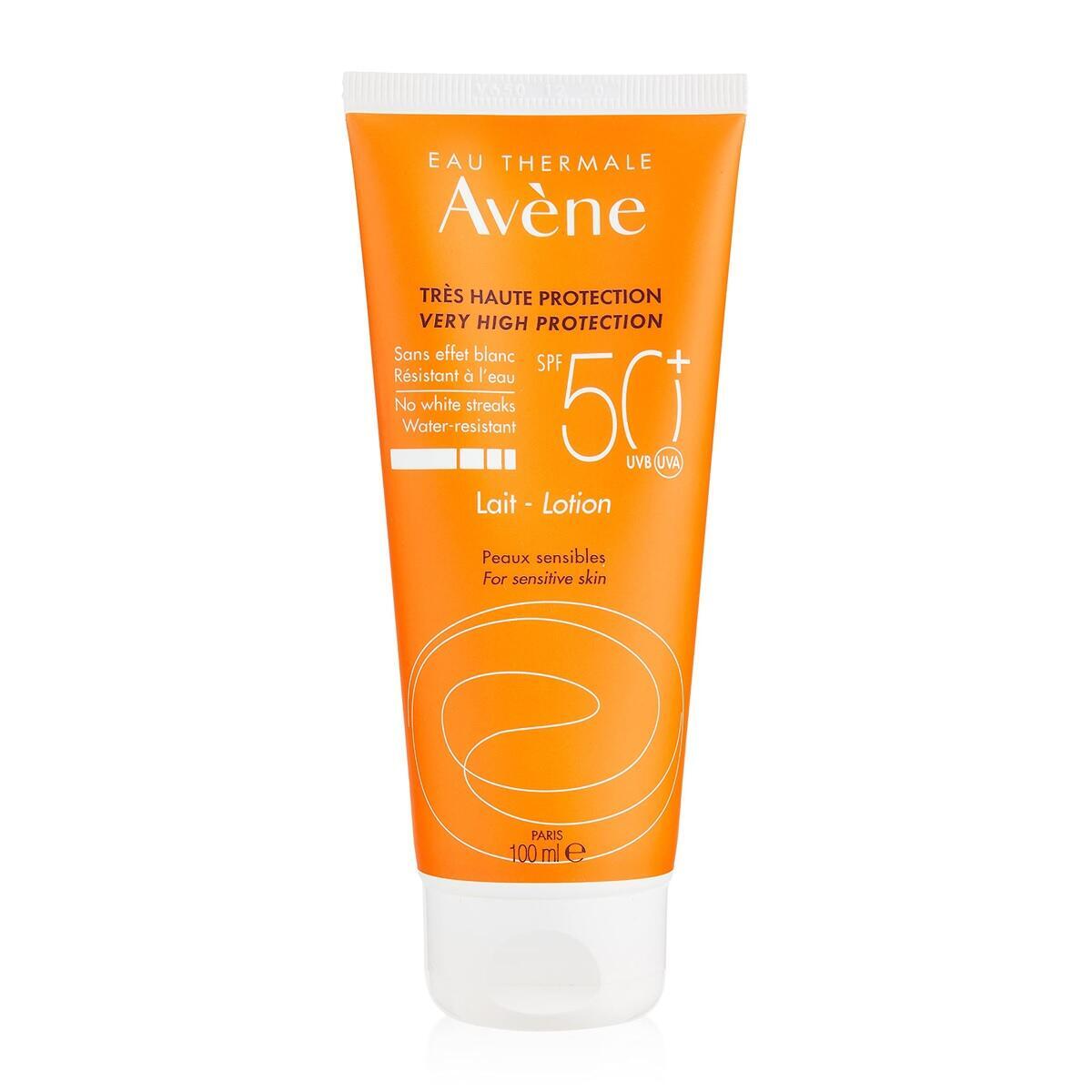 Protector Solar Avene Leche Spf 50+ X 100 Mililitros