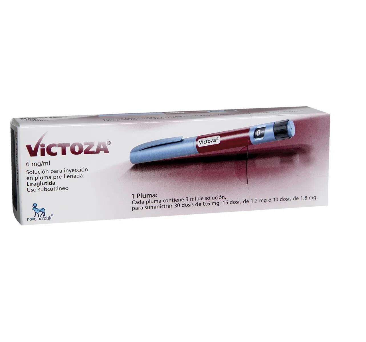 Victoza Liraglutida 6 Mgml X 1 Pluma Prellenada X 3 Ml