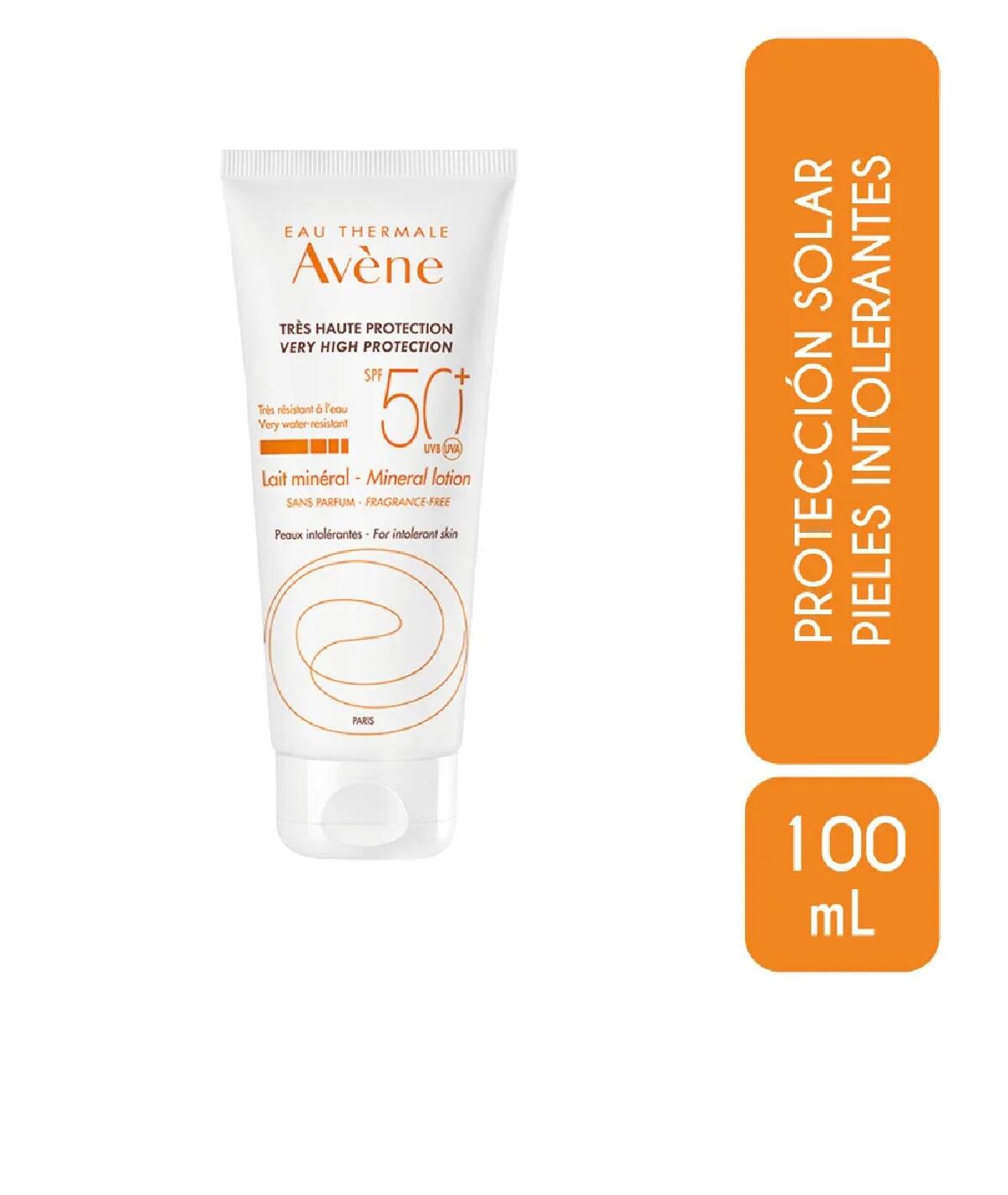 Avene Gama Blanca Leche Mineral Spf 50+ X 100 Mililitros