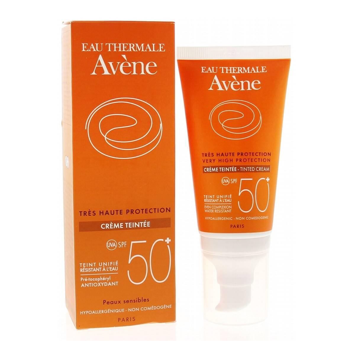 Protector Solar Avene Crema Color Spf 50+ X 50 Mililitros