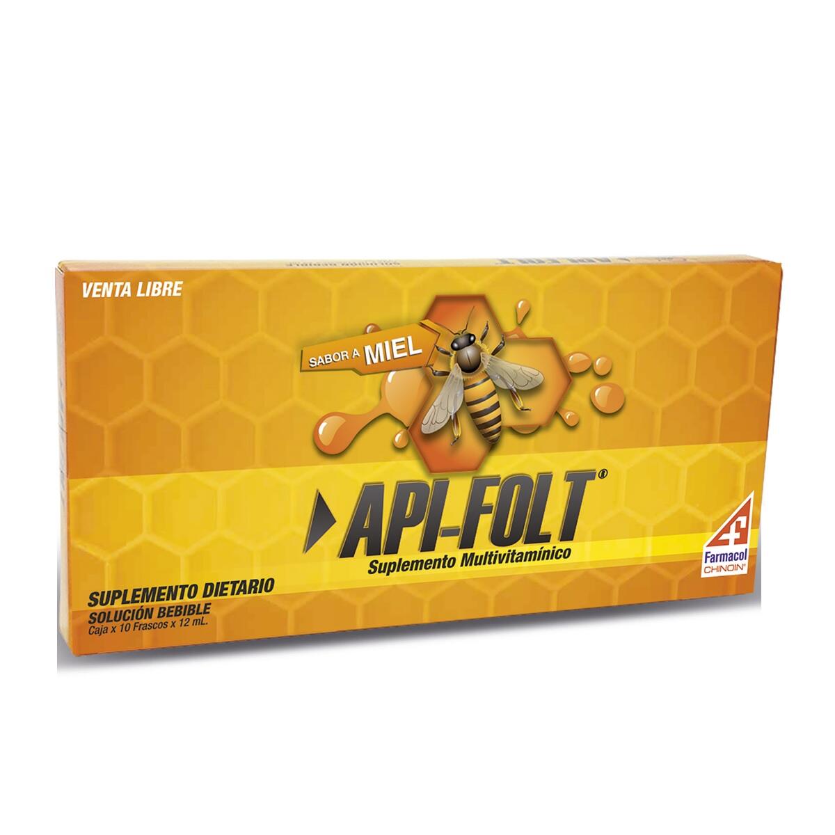 Api-folt Solucion Bebible X 10 Frascos