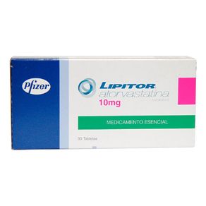 Lipitor Atorvastatina 10 Mg X 30 Tabl