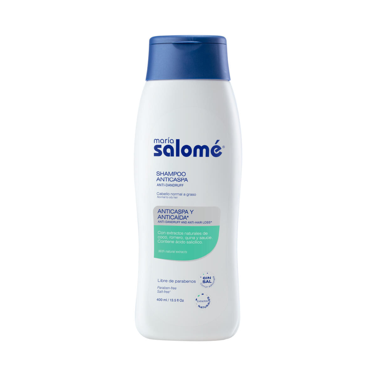 Shampoo Maria Salome Anticaspa X 400 Ml