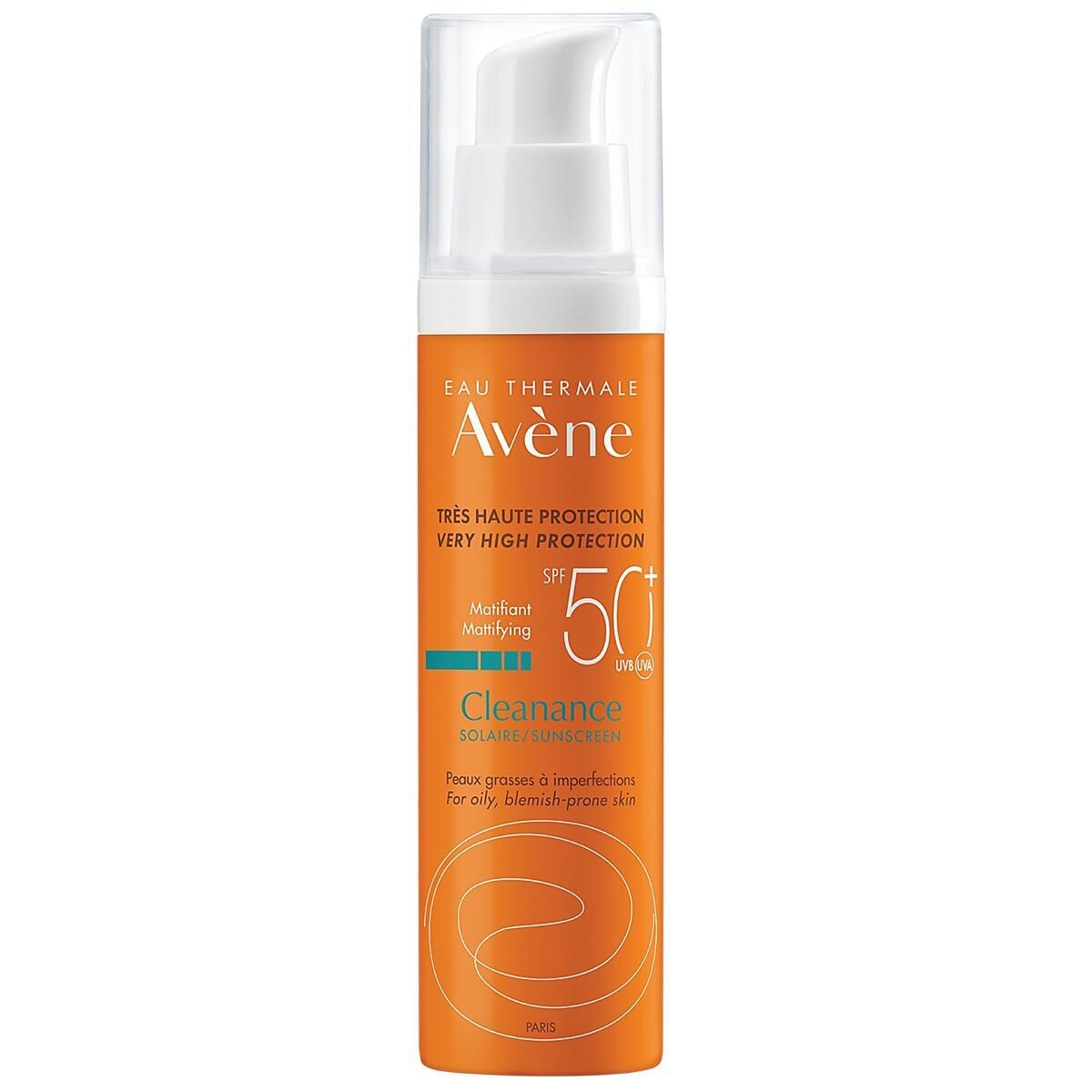 Protector Solar Avene Cleanance Spf 50+ X 50 Ml