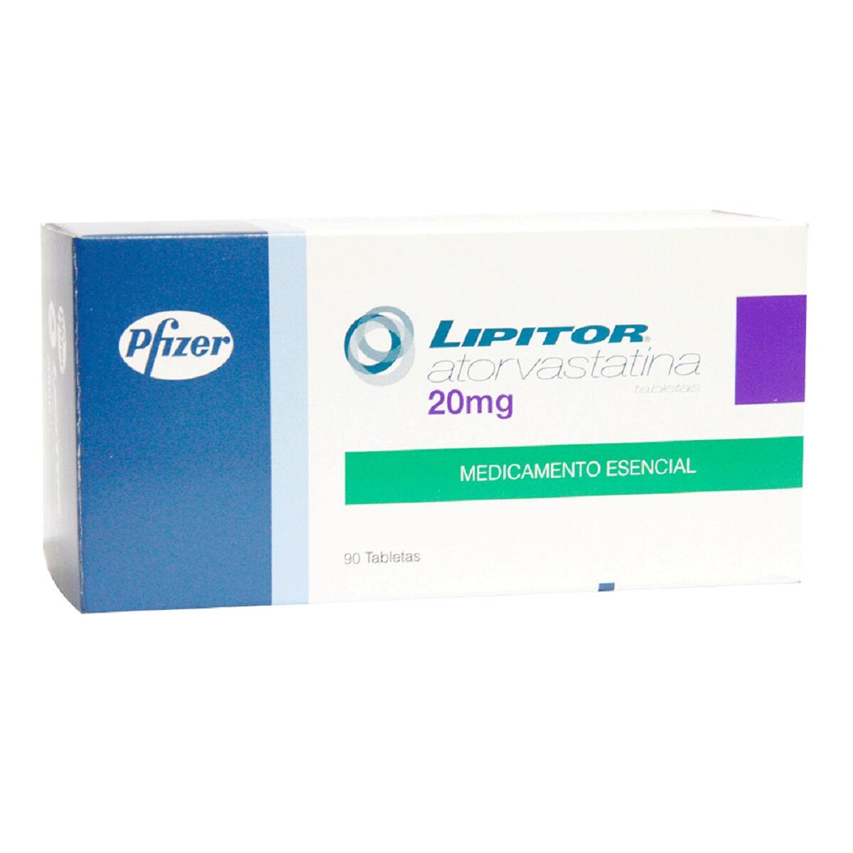 Lipitor Atorvastatina 20 Mg X 90 Tabl