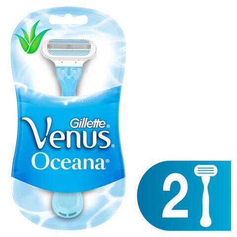 Maquina Afeitar Gillette Venus Oceana X 2 Und