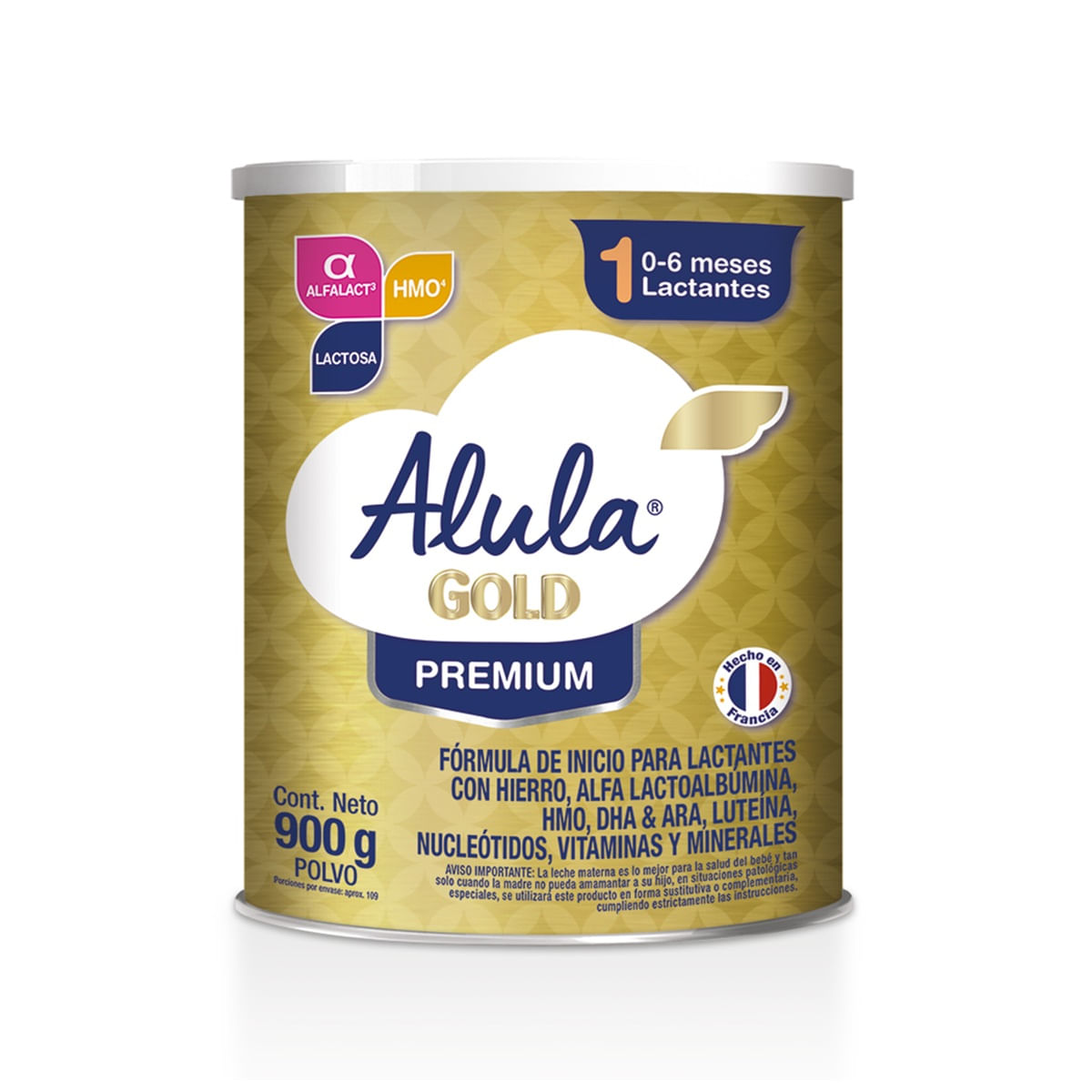 Formula Infantil Alula Gold Premium 1 X 900 Gr
