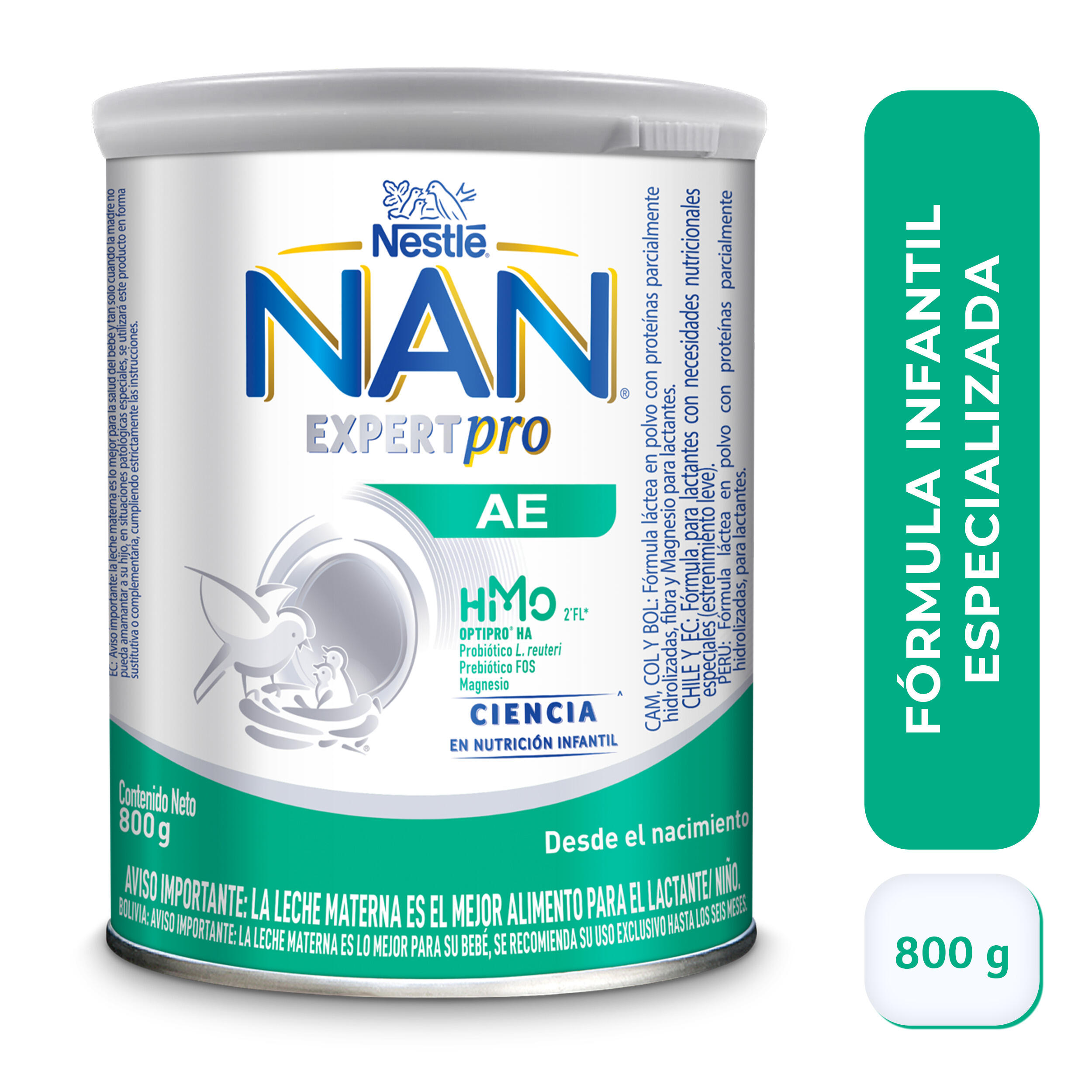 Formula Infantil Nan Ae X 800 Gr