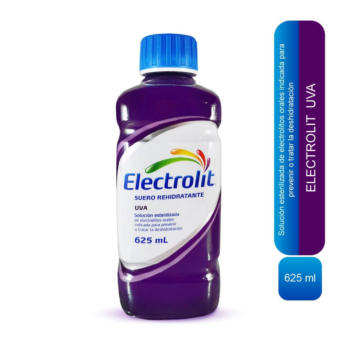 Electrolit Suero Rehidratante Uva X 625 Ml