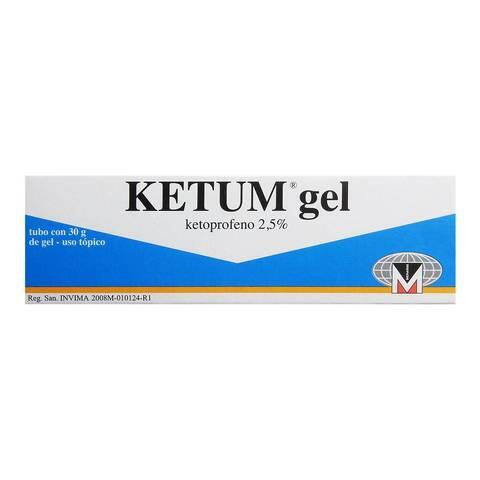 Ketum Ketoprofeno 2.5% Gel X 30 Gr