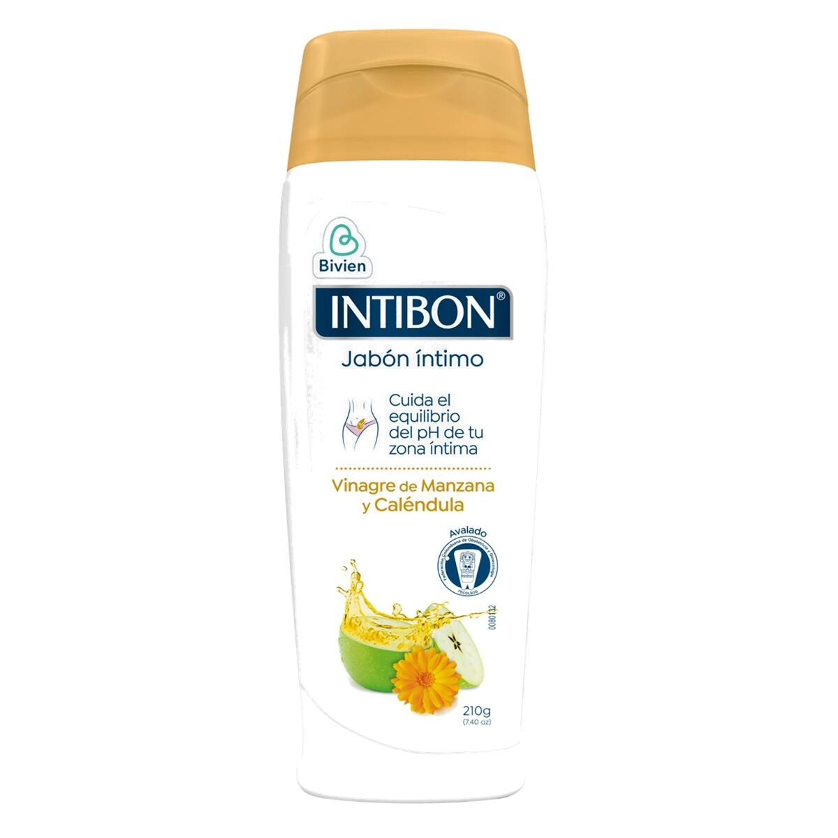 Jabon Intimo Intibon Vinagre De Manzana Calendula Mujer X 210 Gr
