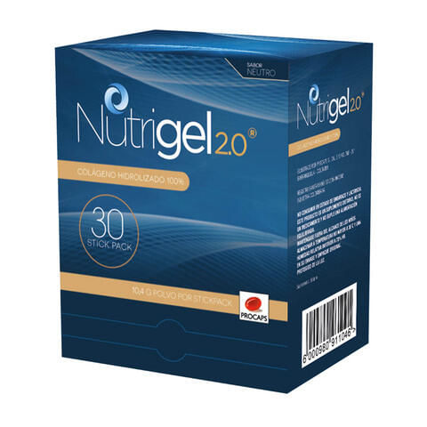Nutrigel Original Colageno Hidrolizado X 30 Sobres