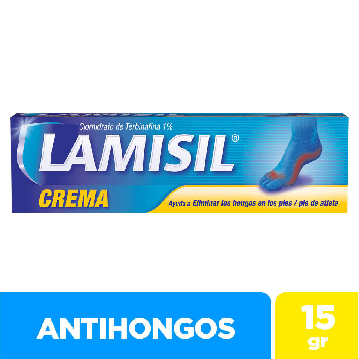 Lamisil Terbinafina 1% Crema X 15 Gr