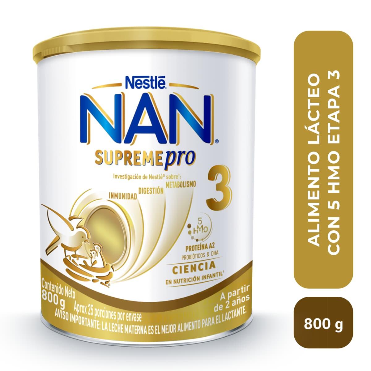 Alimento Lacteo Nan Supreme 3 X 800 Gr