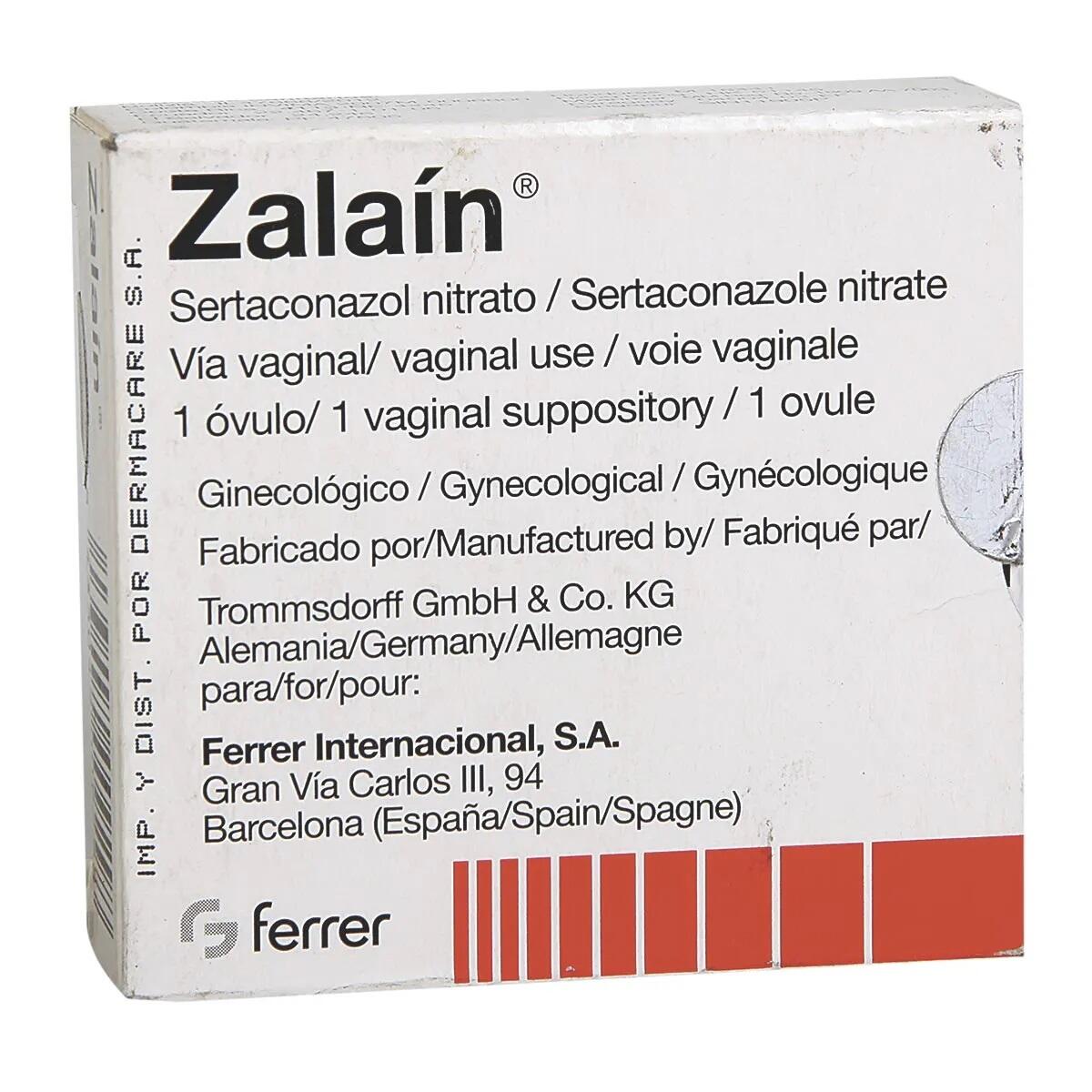 Zalain Sertaconazol 300 Mg X 1 Ovulo