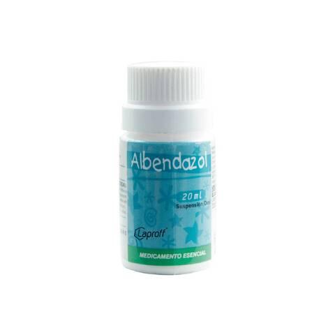Albendazol 2% Suspension X 20 Ml