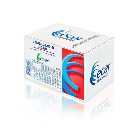 Complejo B Amp X 10 Ml Ecar