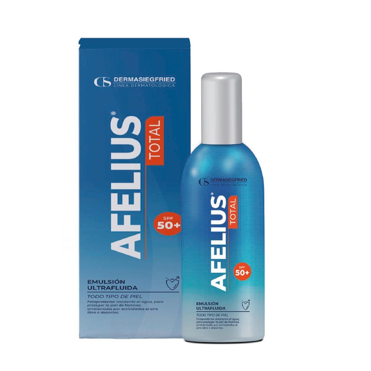 Protector Solar Afelius Total Spf 50+ Spray X 120 Ml