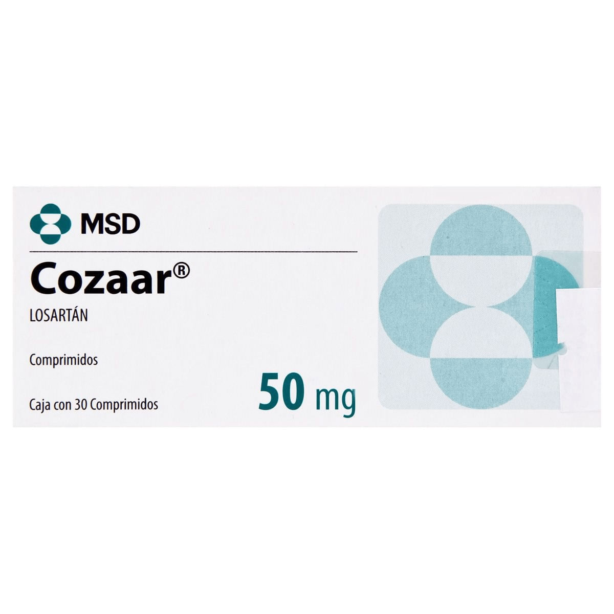 Cozaar Losartan 50 Mg X 30 Tabl