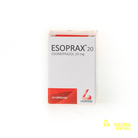 Esoprax Esomeprazol 20 Mg X 14 Caps