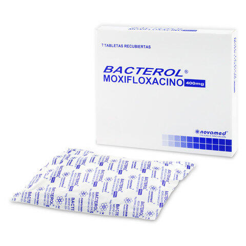 Bacterol Moxifloxacino 400 Mg X 7 Tabl