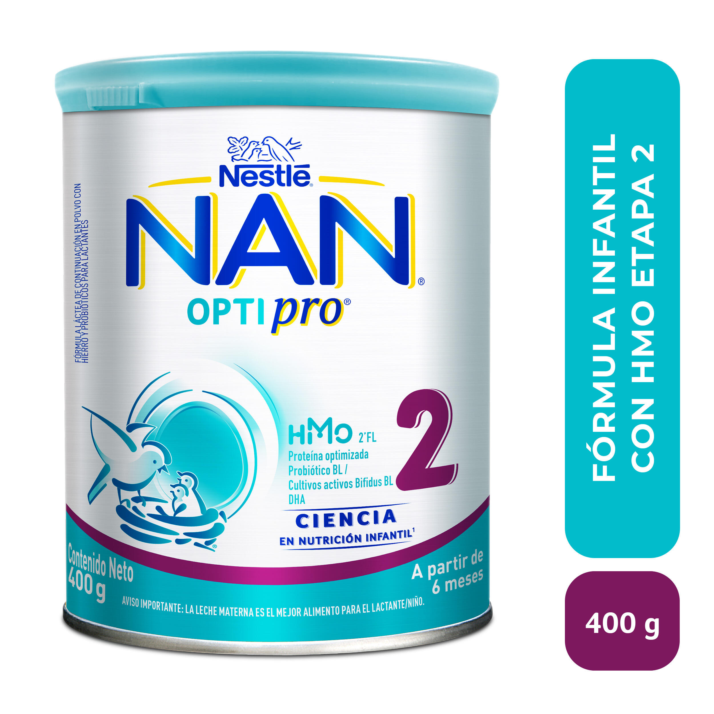Formula Infantil Nan 2 X 400 Gr