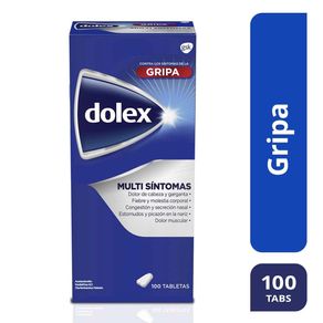 Dolex Gripa Acetaminofen/clorfeniramina/fenilefrina X 100 Tabl