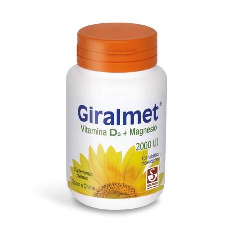Giralmet Vitamina D3/magnesio 2000 Ui X 100 Tabl