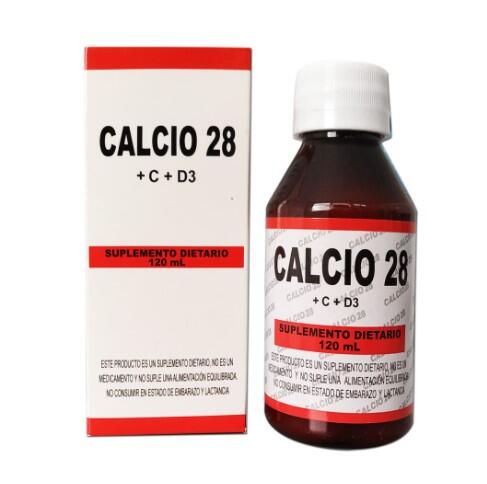 Calcio 28 Jarabe X 120 Ml