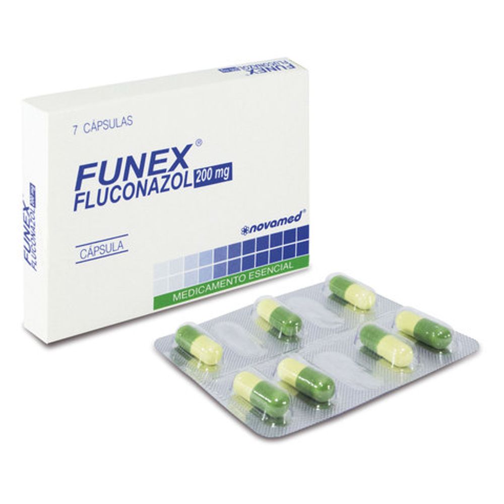 Fluconazol 200 mg 7 capsulas