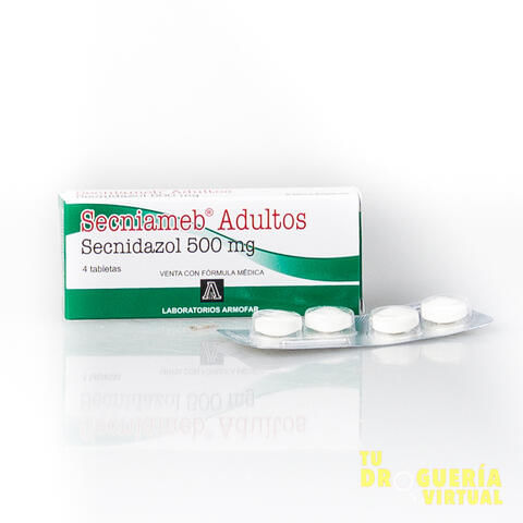 Secniameb Secnidazol 500 Mg X 4 Tabl