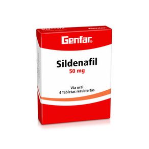 Sildenafil 50 Mg X 4 Tabl