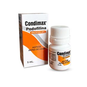 CONDIMAX (PODOFILINA) SOLUCION FRASCO X 5 ML - unidrogas