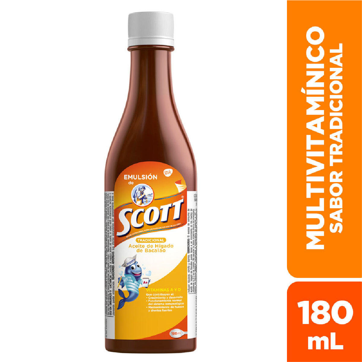 Emulsion De Scott X 180 Ml