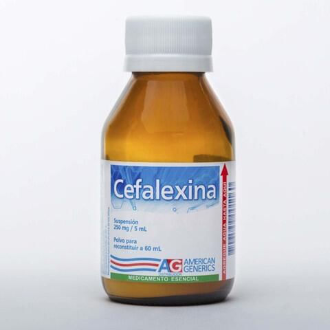 Cefalexina 250 Mg X 60 Ml