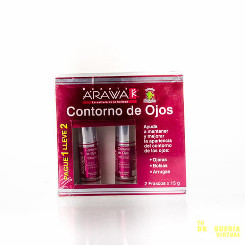 Arawak Contorno De Ojos Pote X 15 Gratis Pague 1 Lleve 2 -