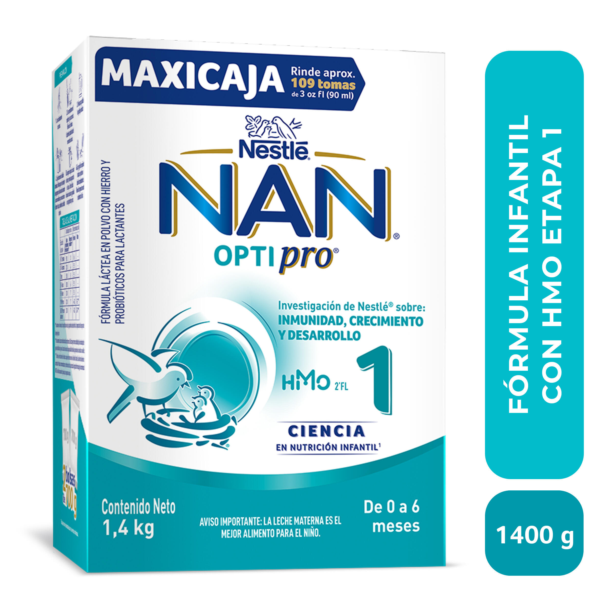Formula Infantil Nan 1 X 1400 Gr