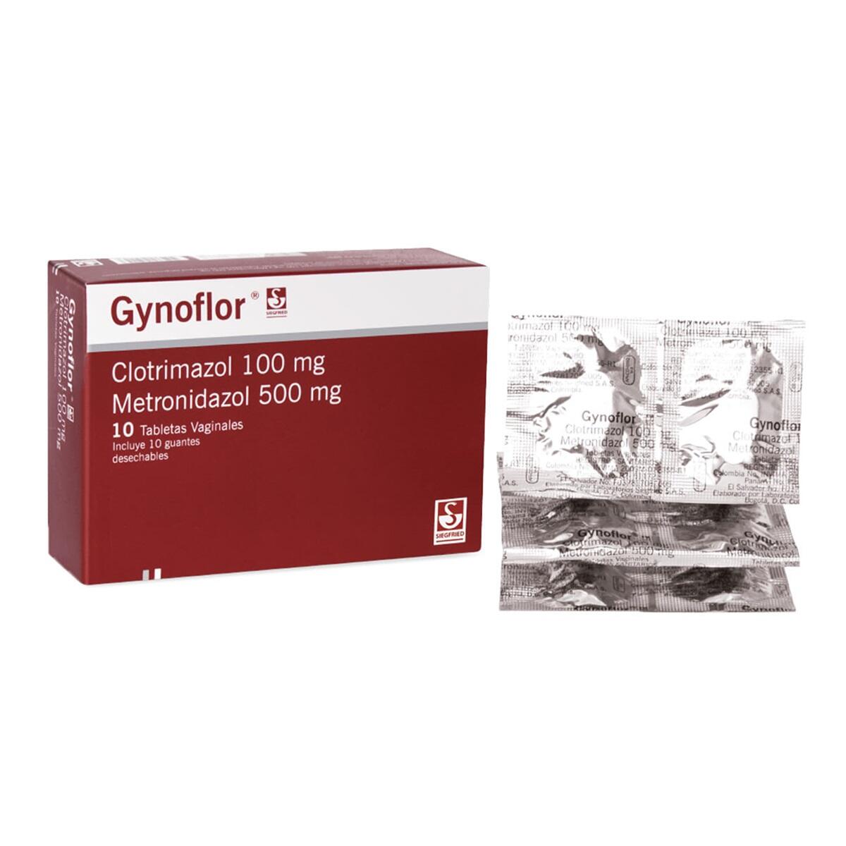 Gynoflor Metronidazol/clotrimazol 500/100 Mg X 10 Tabl Vaginales