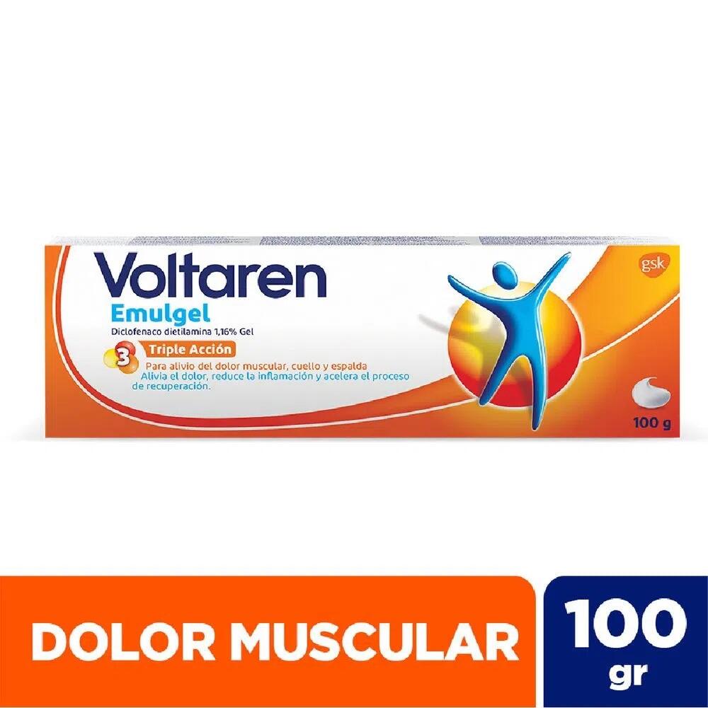 Voltaren Diclofenaco 1% Emulgel X 100 Gr