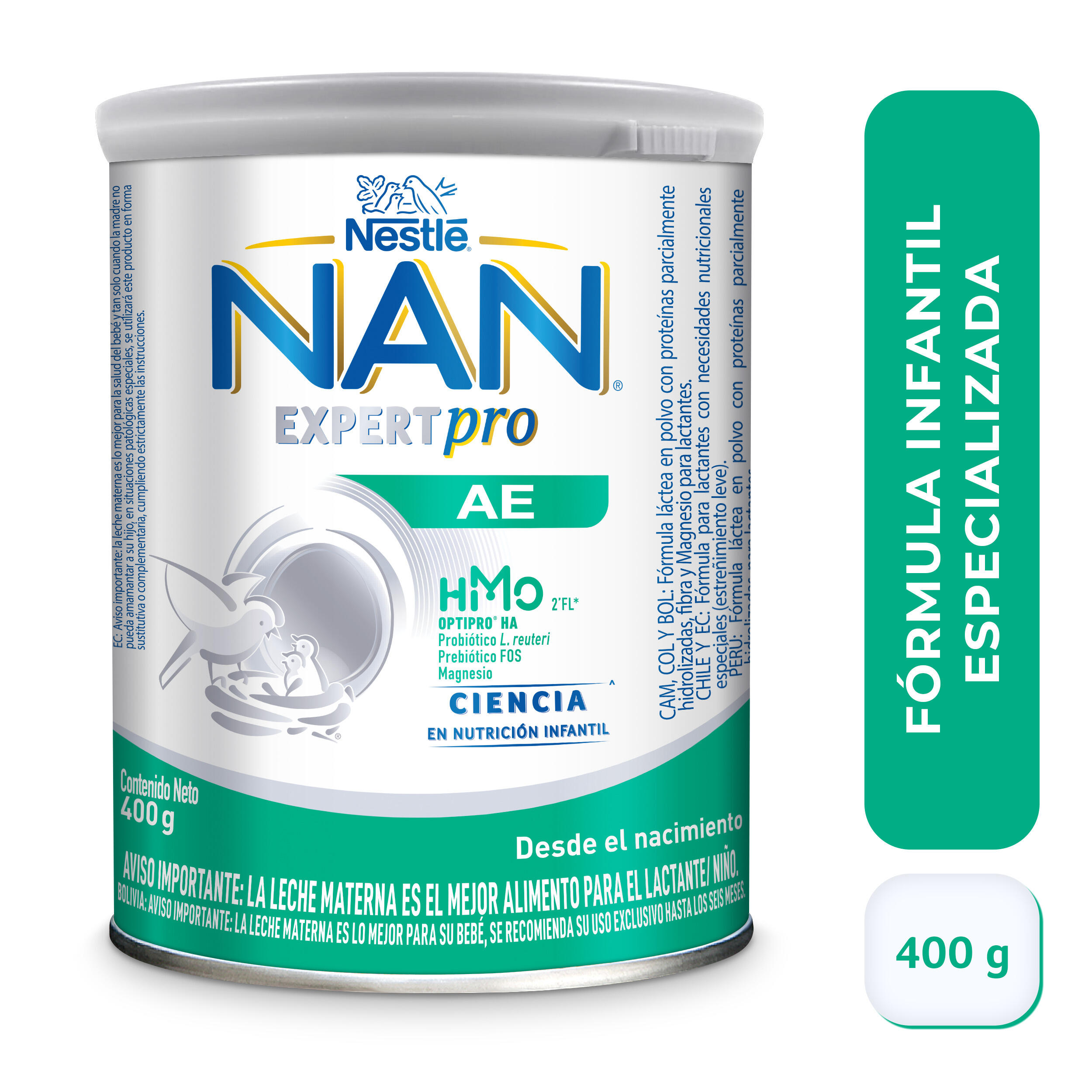 Formula Infantil Nan Ae X 400 Gr